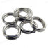 Фото #2 товара 2 PACKS of MUSTAD ULTRA STAINLESS SPLIT RINGS - PICK SIZE - FREE SHIP