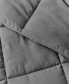 All Season Lightweight Solid Down Alternative Comforter, Full/Queen Серый, FULL/QUEEN - фото #7