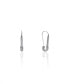 ფოტო #2 პროდუქტის Eseosa Earring in White Gold- Plated Brass