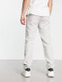 Фото #3 товара ASOS DESIGN smart slim wool mix trousers in grey puppytooth