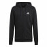 Фото #1 товара Мужская спортивная куртка Adidas French Terry Big Logo Чёрный
