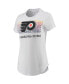 Women's White, Charcoal Philadelphia Flyers Sonata T-shirt and Leggings Set