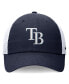 Фото #4 товара Men's Navy Tampa Bay Rays Evergreen Club Trucker Adjustable Hat