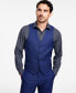 Фото #1 товара Men's Slim-Fit Stretch Solid Suit Vest, Created for Macy's