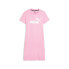 Фото #1 товара Puma Essential Slim Crew Neck Dress Shirt Womens Pink Casual 84834928
