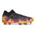 Puma Future Ultimate Elements Firm GroundAg Soccer Cleats Mens Purple Sneakers A