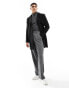 Фото #1 товара ONLY & SONS wool mix overcoat in black