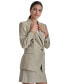 ფოტო #3 პროდუქტის Women's Peak-Lapel Ruched-Sleeve Blazer