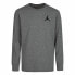 Фото #2 товара Лонгслив для мальчиков Nike Air Embroidery Темно-серый
