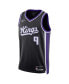 ფოტო #2 პროდუქტის Men's and Women's Kevin Huerter Black Sacramento Kings Swingman Jersey - Icon Edition