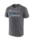 Фото #4 товара Men's Heather Gray UConn Huskies 2023 NCAA Men’s Basketball National Champions Synthetic T-shirt