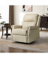 Chapas Transitional Genuine Leather Power Recliner