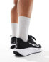 Nike Running Quest 6 trainers in black and white