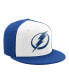 Фото #1 товара Men's White/Blue Tampa Bay Lightning Logo Two-Tone Snapback Hat