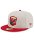 Фото #4 товара Men's Stone, Scarlet Tampa Bay Buccaneers 2023 Salute To Service 59FIFTY Fitted Hat