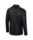 Фото #3 товара Men's Black Texas Longhorns Carson Raglan Quarter-Zip Jacket