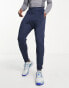 HIIT slim fit jogger in tricot in navy