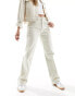 Фото #6 товара JJXX straight fit high waisted jeans in white