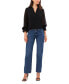 ფოტო #3 პროდუქტის Women's Split-Neck Long-Sleeve Blouse