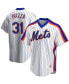 ფოტო #1 პროდუქტის Men's Mike Piazza White New York Mets Home Cooperstown Collection Player Jersey