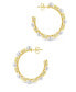 ფოტო #2 პროდუქტის Theodora Hoop Earrings