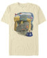 Men's Dumbo Illustrated Elephant Short Sleeve T-shirt Бежевый, Small - фото #1