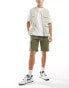 Фото #6 товара ADPT wide fit cargo short in khaki