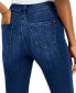 Фото #5 товара Women's Curvy Frayed-Hem Skinny Jeans, Created for Macy's