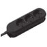 Фото #2 товара Bachmann SMARTLINE - 3 m - Indoor - Black - 3 AC outlet(s) - 3680 W - 16 A