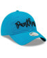 Фото #4 товара Women's Blue Carolina Panthers Script 9Twenty Adjustable Hat