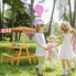 Фото #5 товара Детский столик с навесом для сада от Relaxdays
