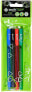 Фото #1 товара Ручка шариковая Zenith Długopis Pixel 4 штук разноцветная