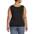 ფოტო #4 პროდუქტის Plus Size Cotton Tank Top