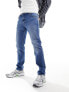 Фото #1 товара Lee Rider slim fit jeans in vintage dark wash