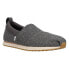 TOMS Alpargata Resident Slip On Mens Grey Sneakers Casual Shoes 10017656T