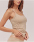 ფოტო #3 პროდუქტის Women's Organic Cotton Everyday Shelf Bra Camisole 3-Pack