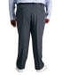 Фото #3 товара Men's Big & Tall Cool 18® PRO Classic-Fit Expandable Waist Flat Front Stretch Dress Pants