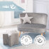 Фото #12 товара Детская мебель Roba® - Комплект мебели "Лил Софа" Серебристо-серого цвета