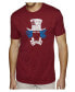 ფოტო #1 პროდუქტის Mens Premium Blend Word Art T-Shirt - The Mad Hatter