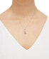 ფოტო #2 პროდუქტის 241 WEAR IT BOTH WAYS Diamond Infinity Pendant Necklace (1/8 ct. t.w.) in 14k White Gold