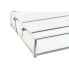 Set of trays DKD Home Decor Transparent Metal Aluminium Crystal Shabby Chic 31 x 18 x 5,5 cm