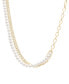 ფოტო #3 პროდუქტის Cultured Freshwater Pearl (5mm) Multi-Layer Statement Necklace in Gold Vermeil, Created for Macy's