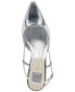 ფოტო #4 პროდუქტის Women's Odela Pointed-Toe Slingback Kitten-Heel Pumps