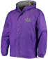 Фото #4 товара Men's Purple Baltimore Ravens Logo Legacy Stadium Full-Zip Jacket