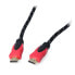 Фото #1 товара HDMI Blow Premium Red Braided Cable Class 1.4 - 1,5m