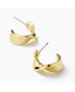 ფოტო #3 პროდუქტის Small Gold Hoop Earrings - Beyla