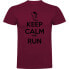 KRUSKIS Keep Calm And Run short sleeve T-shirt