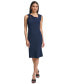 ფოტო #2 პროდუქტის Women's Sleeveless Asymmetric Sheath Dress