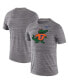 Фото #1 товара Men's Charcoal Florida Gators Big & Tall Historic Logo Velocity Space Dye Performance T-shirt