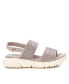 Women's Flat Suede Sandals By XTI